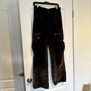 Velvet Cargo Pants